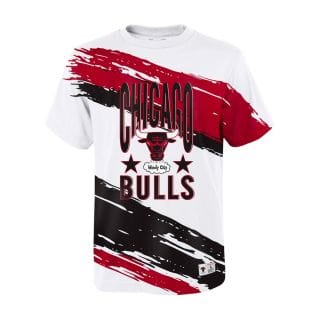 Mitchell & Ness En2b7nal5 T-shirt Bulls Bambino Squadre Basket Junior