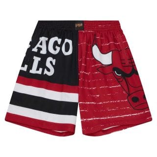 Mitchell & Ness Pshr4984 Short Jumbotron 3.0 Bulls Squadre Basket Uomo