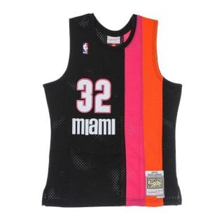 Mitchell & Ness Smjycp19243 Canotta Swingman O'neal 32 Heat Squadre Basket Uomo