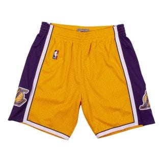 Mitchell & Ness Smshcp19075 Short Swingman Los Angeles Lakers Squadre Basket Uomo