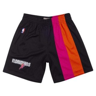 Mitchell & Ness Smshcp19231 Short Swingman Miami Heat Squadre Basket Uomo