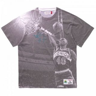 Mitchell & Ness Tcrw3401 T-shirt Above The Rim Seattle Abbigliamento Basket Uomo