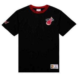 Mitchell & Ness Tcrw6601 T-shirt Jacquard Ringer Heat Abbigliamento Basket Uomo
