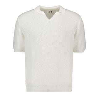 Molo Eleven Alain Polo In Maglia Punto Rete Casual Uomo