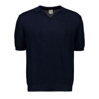 Molo Eleven Alain Polo In Maglia Punto Rete Casual Uomo