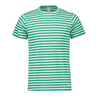 Molo Eleven Cannes T-shirt In Jersey Tinto Filo A Righe Casual Uomo