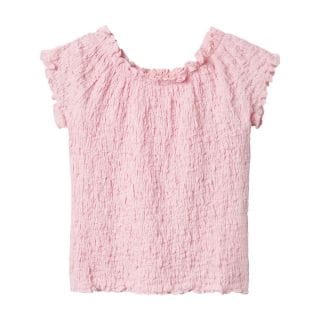 Name It 13229981 T Shirt Haliss Arricciata Noose Bambina Abbigliamento Bambino Junior