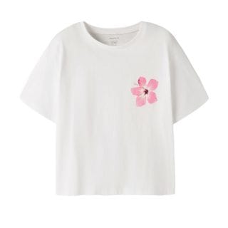 Name It 13255454 T Shirt Fiore Hawajano Bambina Abbigliamento Bambino Junior