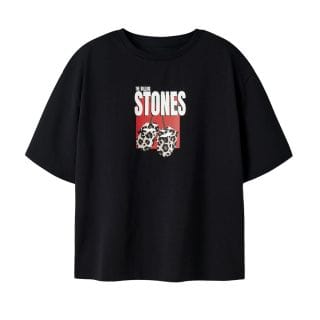 Name It 13255737 T Shirt Rolling Stone Bambina Abbigliamento Bambino Junior