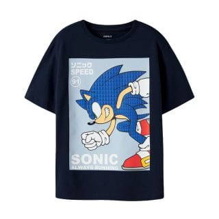 Name It 13255746 T Shirt Sonic Bambino Abbigliamento Bambino Junior