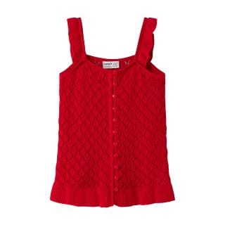 Name It 13256581 Canotta Croche Bambina Abbigliamento Bambino Junior