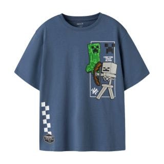 Name It 13257961 T Shirt Minecraft Bambino Abbigliamento Bambino Junior