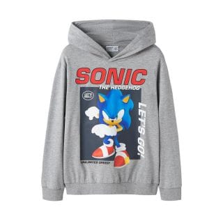 Name It 13260020 Felpa Cappuccio Sonic Bambino Abbigliamento Bambino Junior