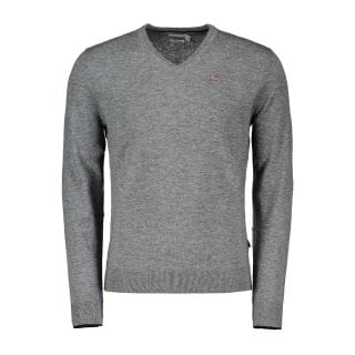 Napapijri Np0a4fq5 Maglione Scollo V In Lana Damavand Casual Uomo