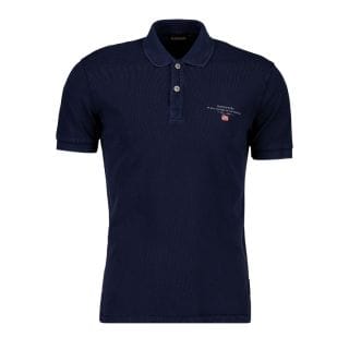 Napapijri Np0a4gdl Polo Con Ricamo Bandiera Elbas Casual Uomo