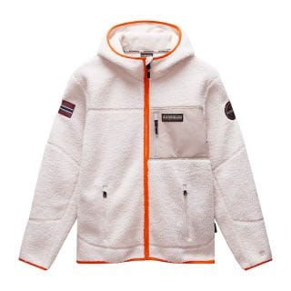 Napapijri Np0a4gns Pile Full Zip Con Cappuccio Yupik Casual Uomo