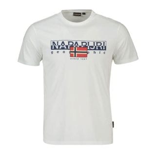 Napapijri Np0a4hto T-shirt Stampa Logo Aylmer Casual Uomo