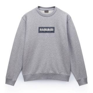 Napapijri Np0a4i1a Felpa Gircollo B Box Logo Casual Uomo