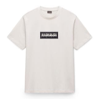 Napapijri Np0a4i3l T Shirt Ss Box Logo Casual Uomo