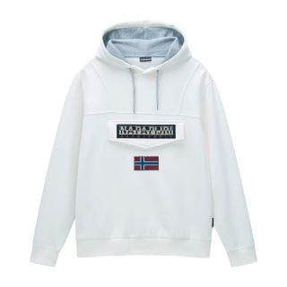Napapijri Np0a4i9b Felpa Con Cappuccio Anorak Burgee Casual Uomo