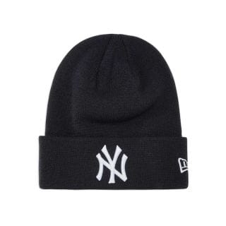 New Era 12122728 Beanie Essential Cuff Ny Yankees Blwh Accessori Uomo
