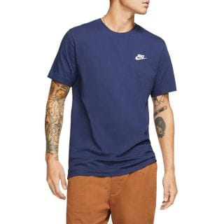 Nike Ar4997 T-shirt Club Mini Logo Sport Style Uomo