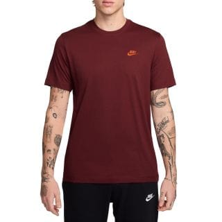Nike Ar4997 T-shirt Club Mini Logo Sport Style Uomo