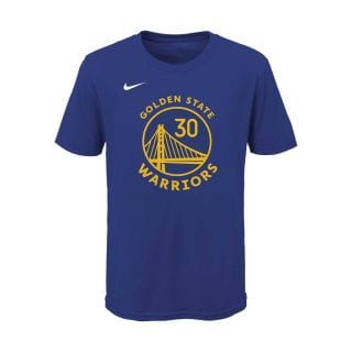 Nike B7bcmw T-shirt Name Number Warriors Curry Bambino Abbigliamento Basket Junior