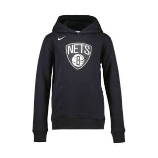 Nike B7fgtc Felpa Con Cappuccio Logo Nets Bambino Abbigliamento Basket Junior