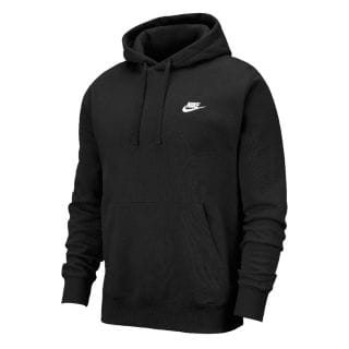 Nike Bv2654 Felpa Con Cappuccio Club Mini Logo Sport Style Uomo