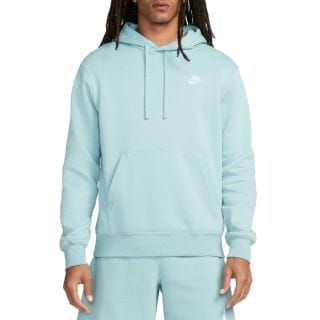 Nike Bv2654 Felpa Con Cappuccio Club Mini Logo Sport Style Uomo