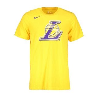 Nike Bv8149 T-shirt Fanwear Los Angeles Lakers Abbigliamento Basket Uomo