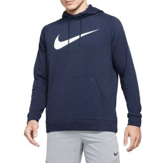 Nike Cz2425 Felpa Con Cappuccio Dri-fit Swoosh Abbigliamento Training E Palestra Uomo