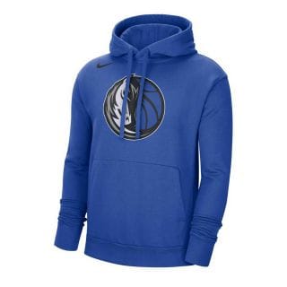 Nike Dn8627 Felpa Con Cappuccio Nba Essential Mavericks Abbigliamento Basket Uomo