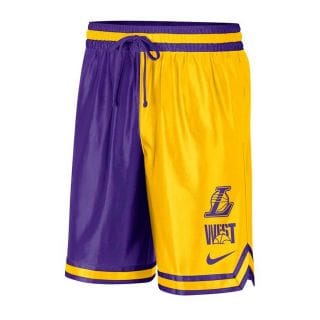 Nike Dr9350 Short Courtside Gx Lakers Squadre Basket Uomo