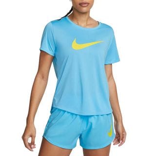 Nike Dx1025 T-shirt Dri-fit One Swoosh Hbr Donna Abbigliamento Running