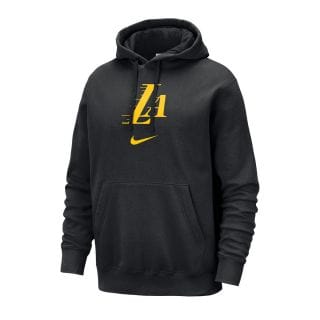Nike Dz0087 Felpa Con Cappuccio City Edition 23 Lakers Abbigliamento Basket Uomo