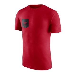 Nike Dz0302 T-shirt Pocket Bulls Abbigliamento Basket Uomo