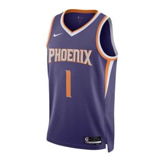 Nike Fb1811 Canotta Swingman Booker Suns Squadre Basket Uomo