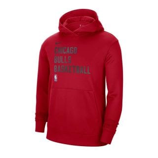 Nike Fb3683 Felpa Con Cappuccio Dri-fit Authentics Bulls Abbigliamento Basket Uomo