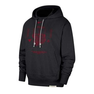 Nike Fb4271 Felpa Con Cappuccio Dri-fit Bulls Abbigliamento Basket Uomo