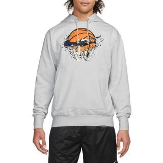Nike Fb7137 Felpa Con Cappuccio Dri-fit Standard Issue Abbigliamento Basket Uomo