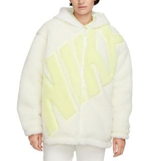 Nike Fb8695 Pile Full Zip Polar Logo Donna Sport Style Donna