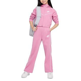 Nike Fd2948 Tuta Full Zip Con Cappuccio Bambina Abbigliamento Bambino Junior