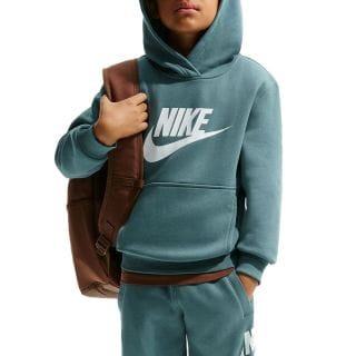 Nike Fd2988 Felpa Con Cappuccio Club Bambino Abbigliamento Bambino Junior