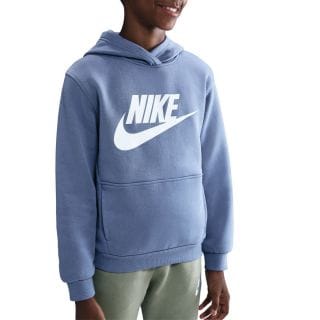 Nike Fd2988 Felpa Con Cappuccio Club Logo Bambina Abbigliamento Bambino Junior