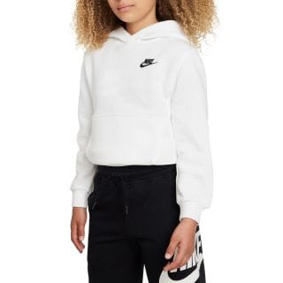 Nike Fd3000 Felpa C/capp Club Mini Logo Bambina Abbigliamento Bambino Junior