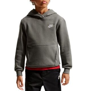 Nike Fd3000 Felpa C/capp Small Logo Felpata Bambino Abbigliamento Bambino Junior