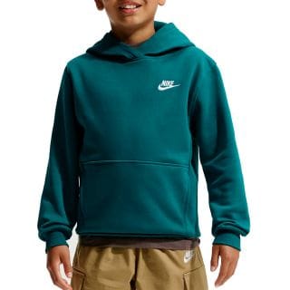 Nike Fd3000 Felpa C/capp Small Logo Felpata Bambino Abbigliamento Bambino Junior