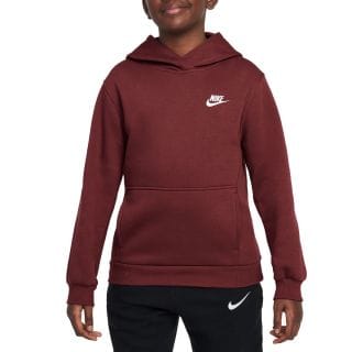 Nike Fd3000 Felpa Con Cappuccio Small Logo Bambino Abbigliamento Bambino Junior